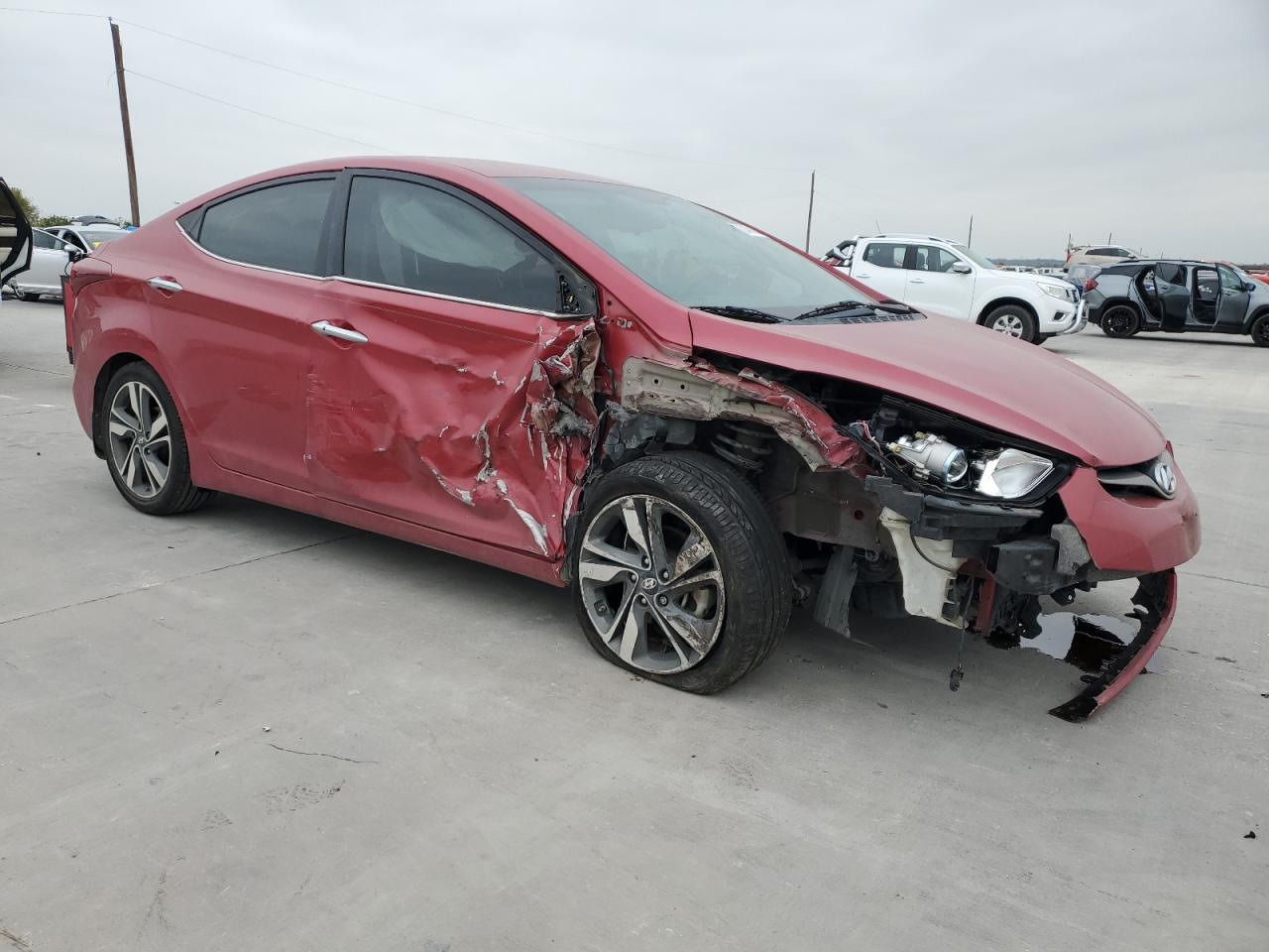 VIN KMHDH4AE7GU557661 2016 HYUNDAI ELANTRA no.4