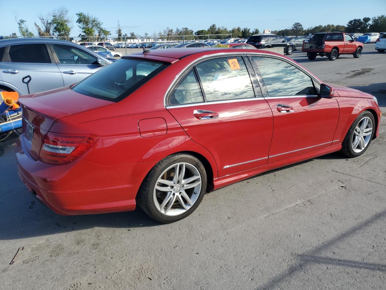 VIN WDDGF4HB5DA782697 2013 MERCEDES-BENZ C-CLASS no.3