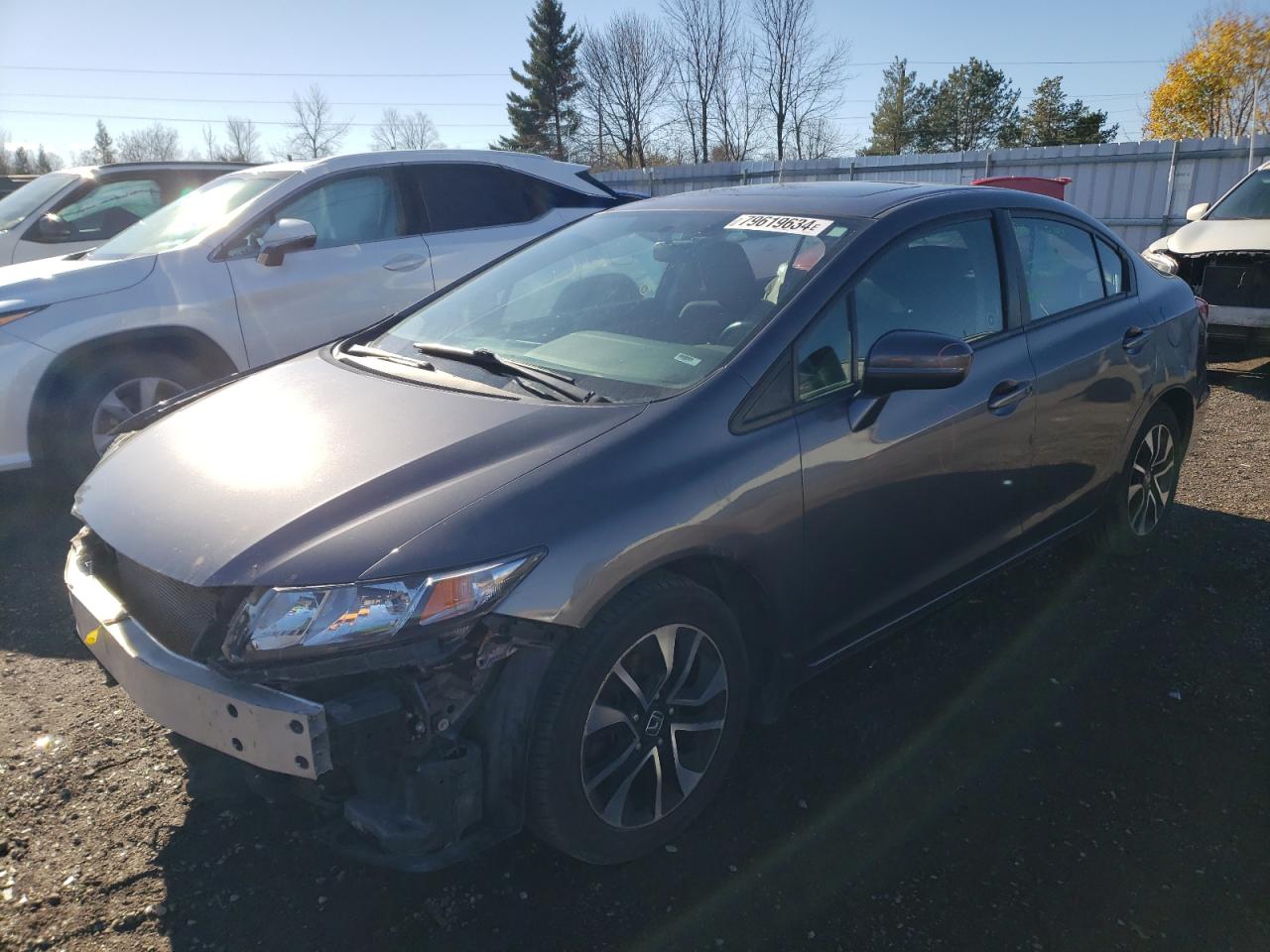2014 Honda Civic Lx en Venta en Bowmanville, ON - Front End