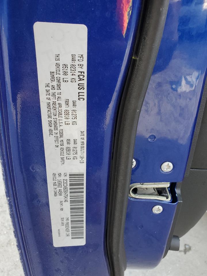 2019 Dodge Charger Sxt VIN: 2C3CDXBG5KH754146 Lot: 80382274