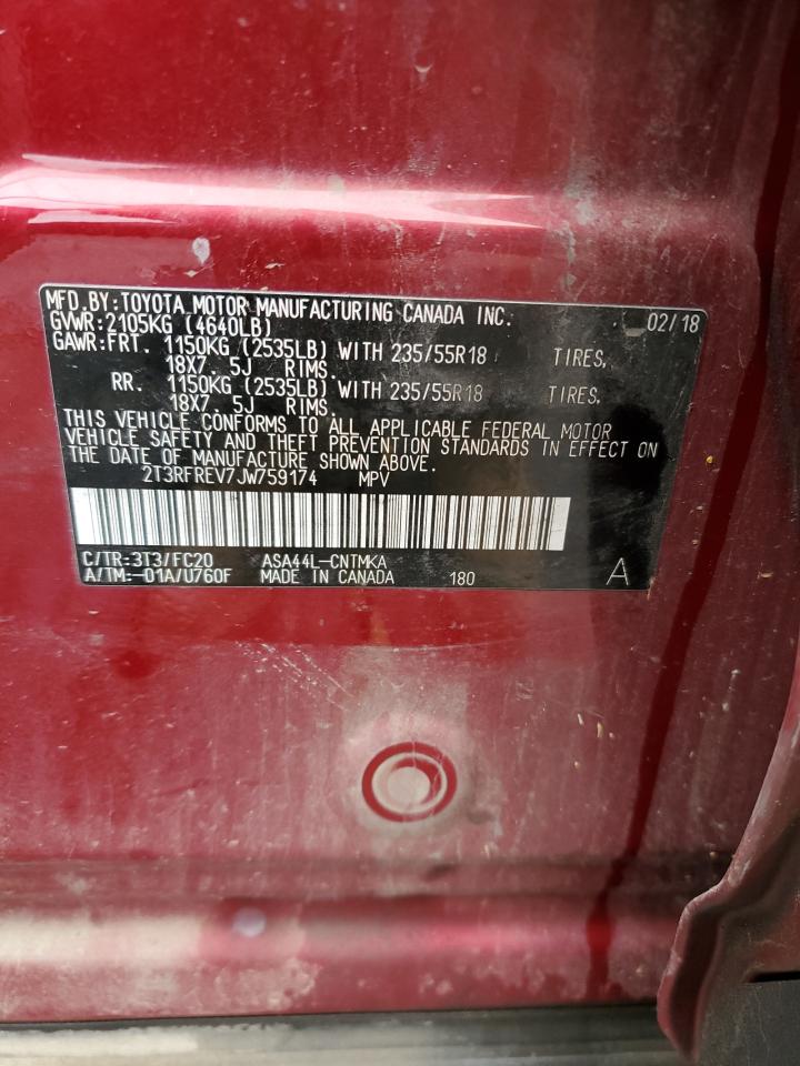 2018 Toyota RAV 4 - Image 14