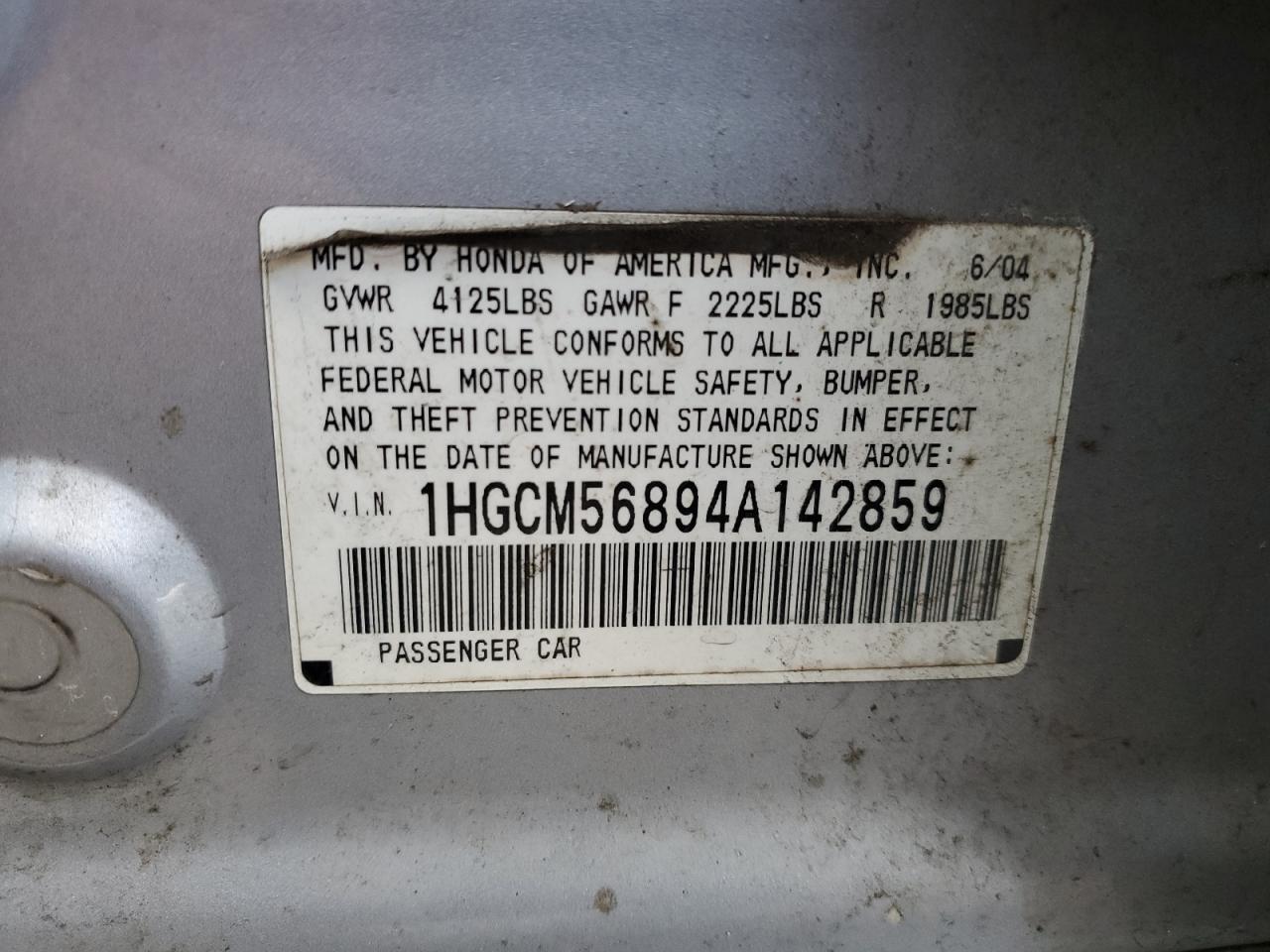2004 Honda Accord - Image 13