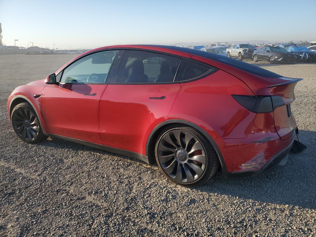 VIN 5YJYGDEF3MF298599 2021 TESLA MODEL Y no.2