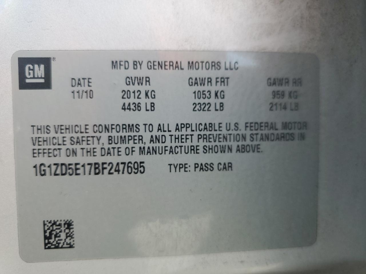 2011 Chevrolet Malibu - Image 13