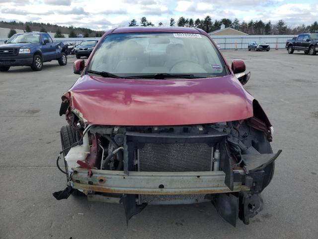  NISSAN VERSA 2014 Red