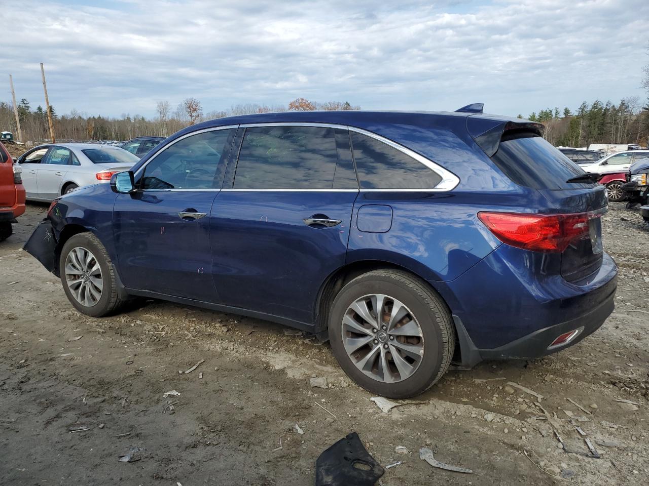 VIN 5FRYD4H41GB062362 2016 ACURA MDX no.2