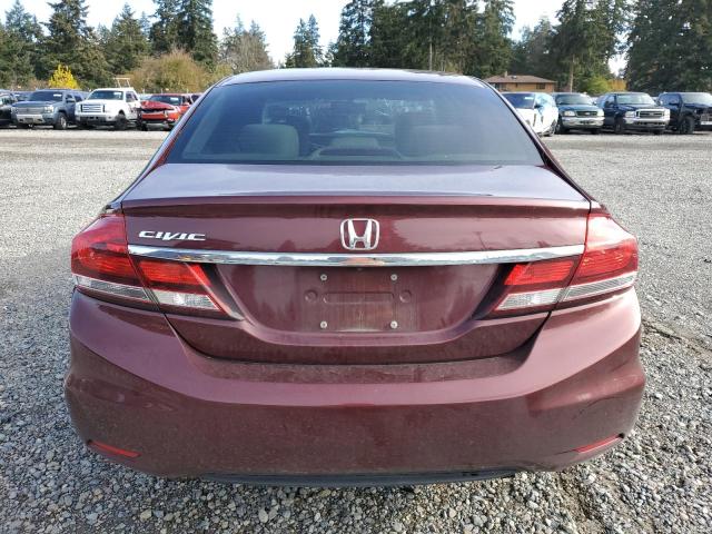  HONDA CIVIC 2013 Maroon