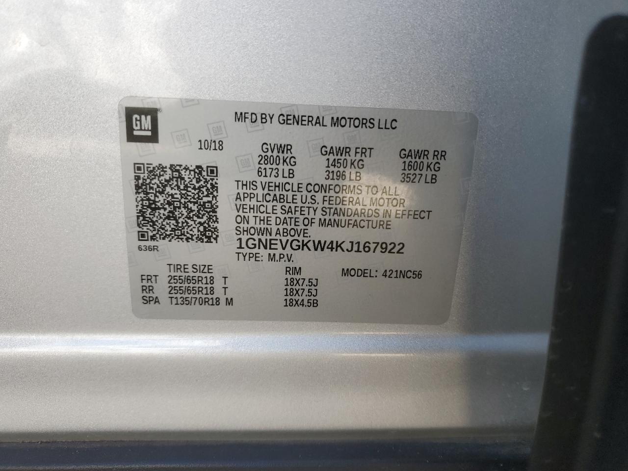 2019 Chevrolet Traverse - Image 13