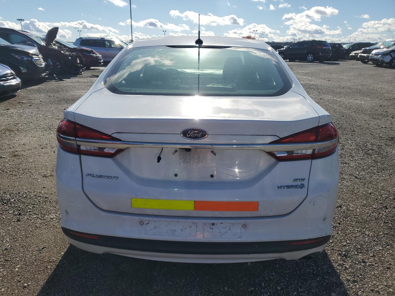 2018 Ford Fusion Se Hybrid VIN: 3FA6P0LU6JR172013 Lot: 80559554