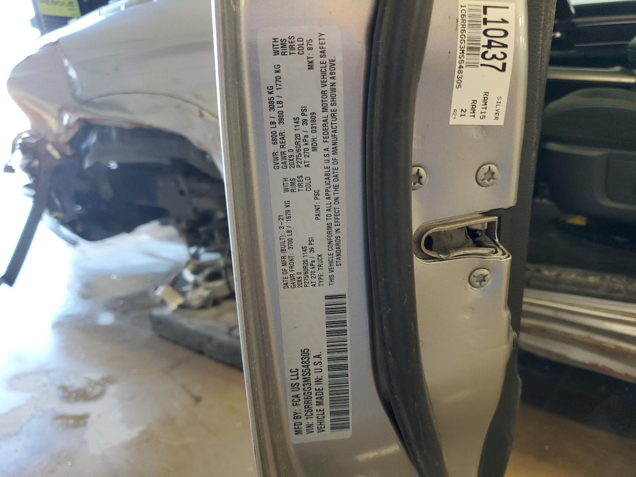 2021 RAM 1500 - Image 13