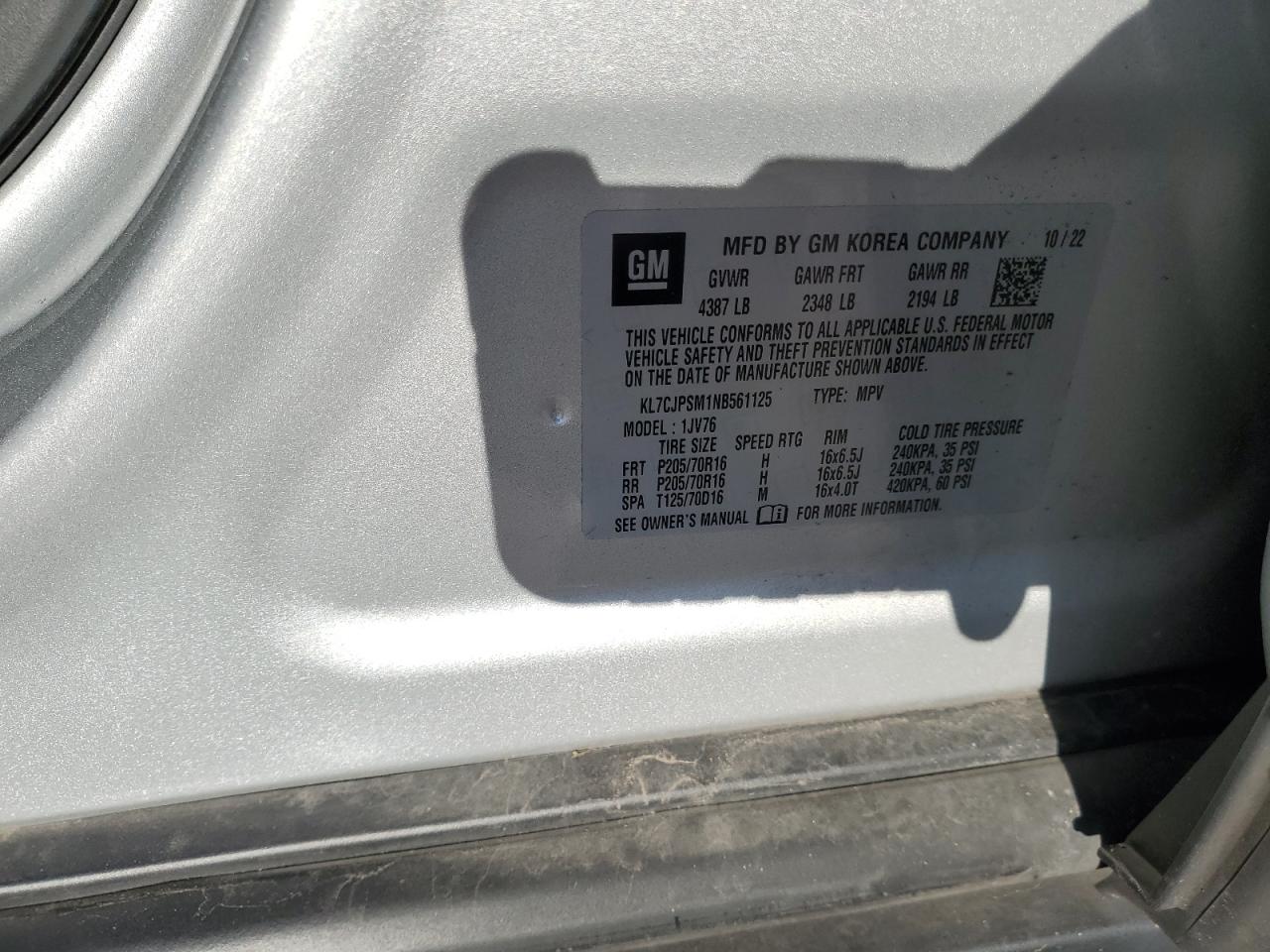 2022 Chevrolet Trax - Image 13