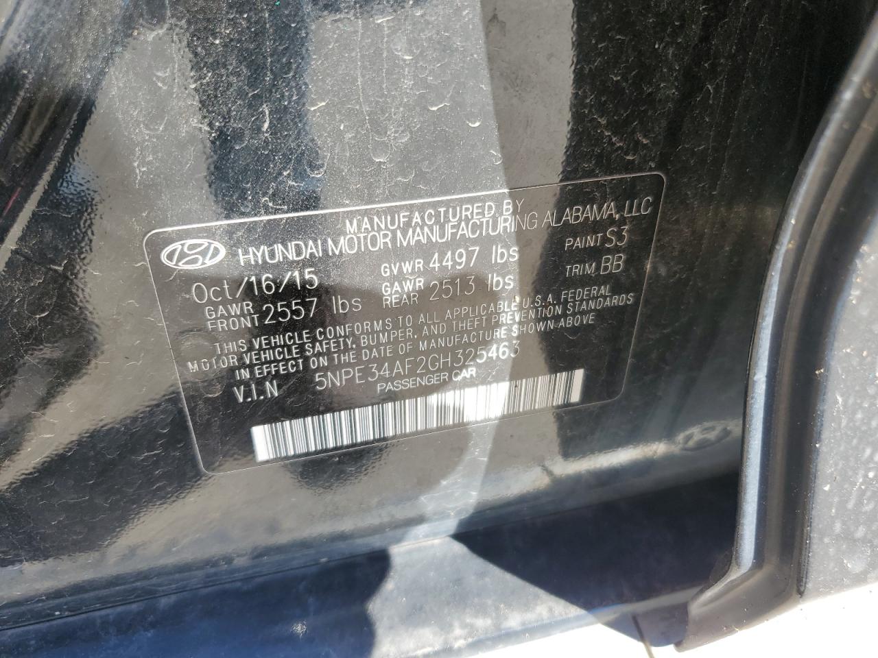 2016 Hyundai Sonata - Image 15