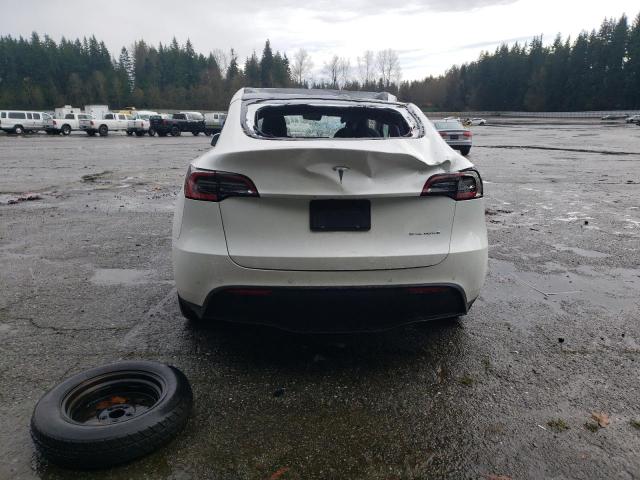  TESLA MODEL Y 2020 Белы