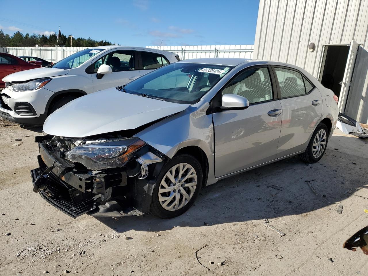 2018 Toyota Corolla L VIN: 2T1BURHE1JC097119 Lot: 80139384