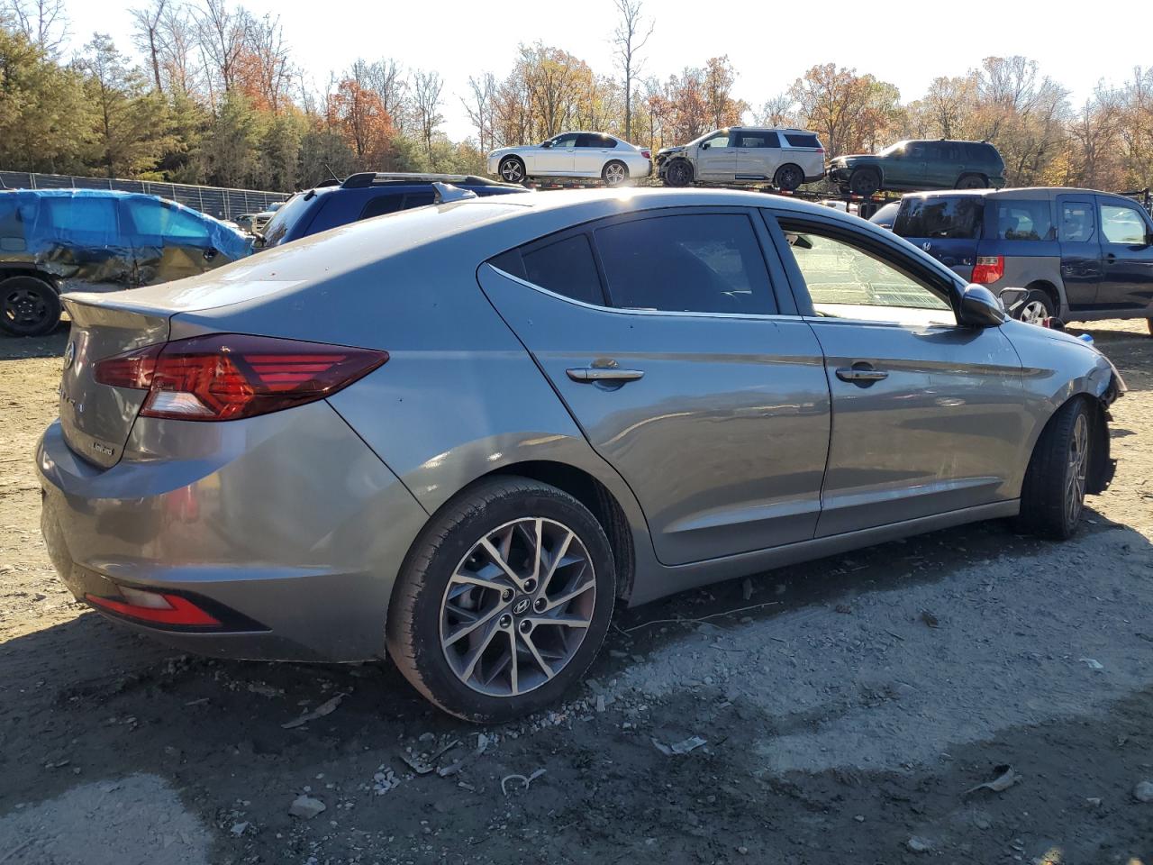 2019 Hyundai Elantra Sel VIN: KMHD84LFXKU805092 Lot: 79551394