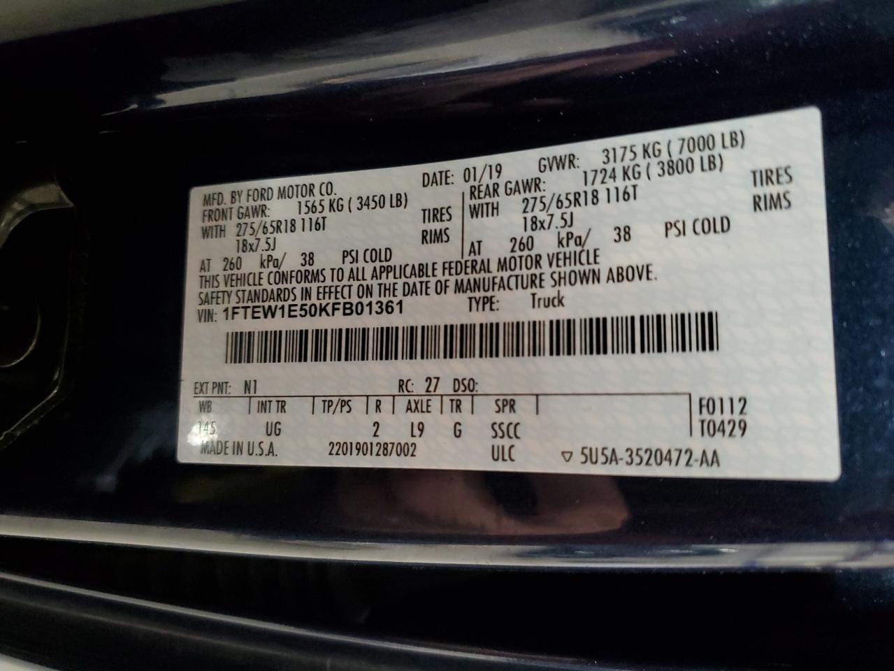 2019 Ford F-150 - Image 12