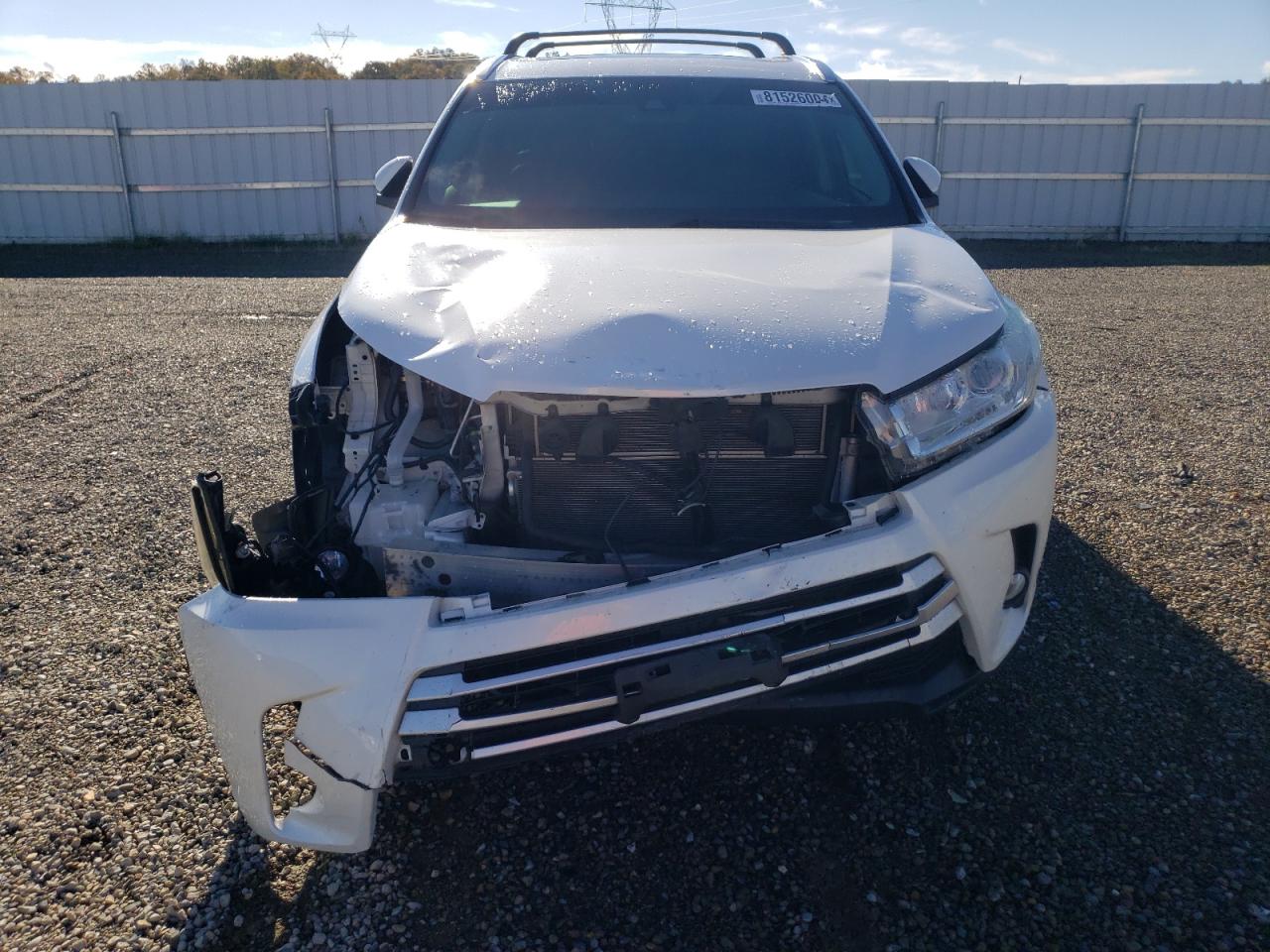 VIN 5TDJGRFH7KS060598 2019 TOYOTA HIGHLANDER no.5