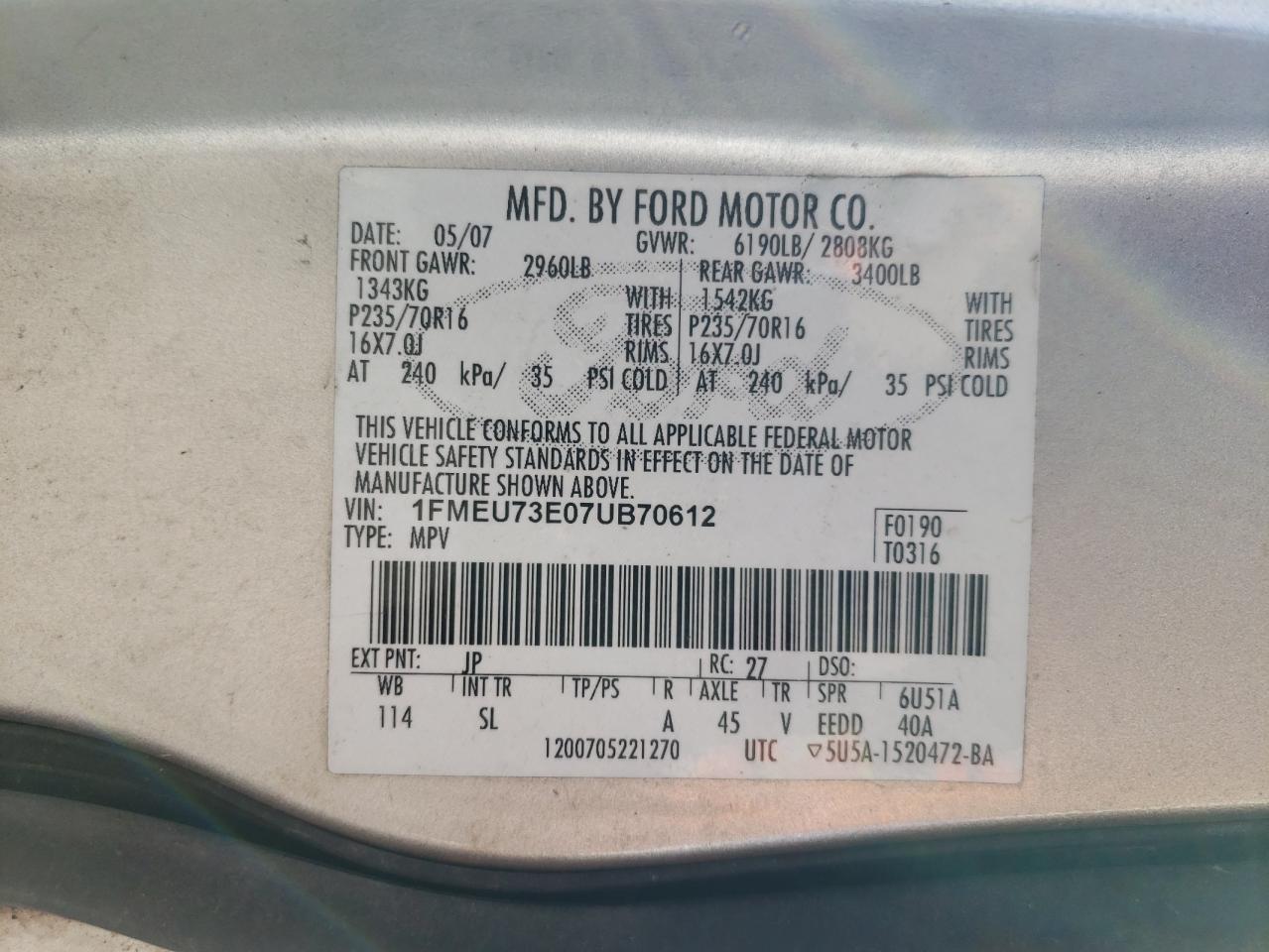 2007 Ford Explorer - Image 13