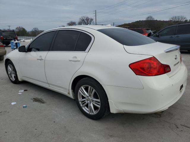  INFINITI G37 2013 Белы