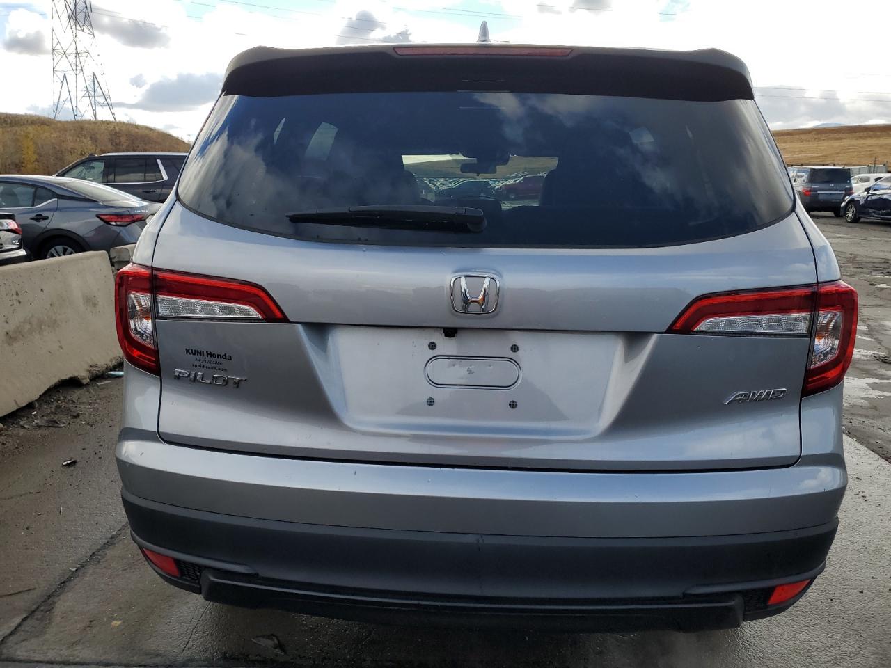 2019 Honda Pilot Lx VIN: 5FNYF6H1XKB079327 Lot: 78401574