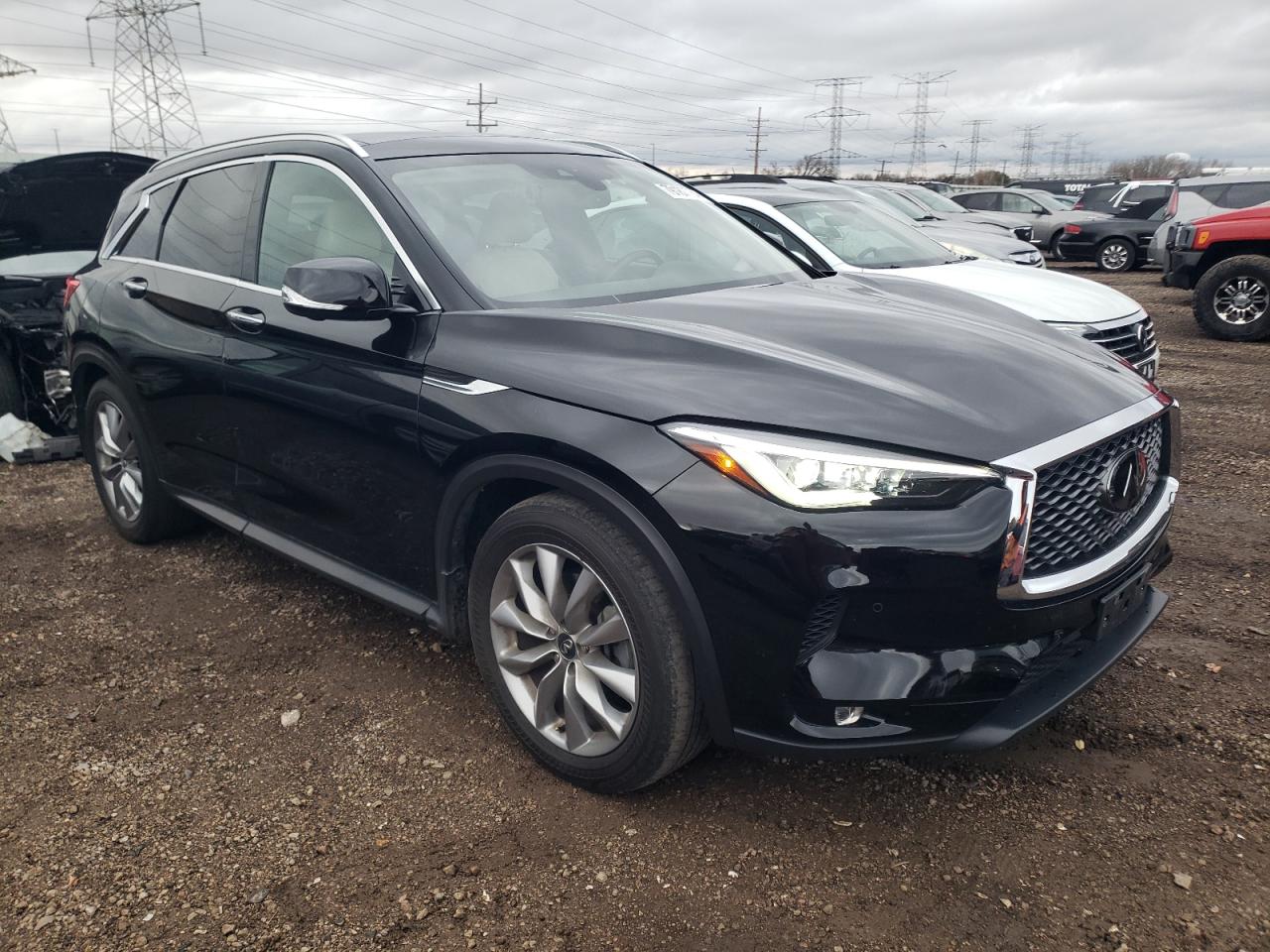 VIN 3PCAJ5M39LF115205 2020 INFINITI QX50 no.4