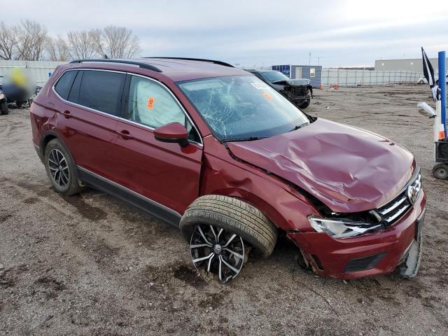  VOLKSWAGEN TIGUAN 2021 Red