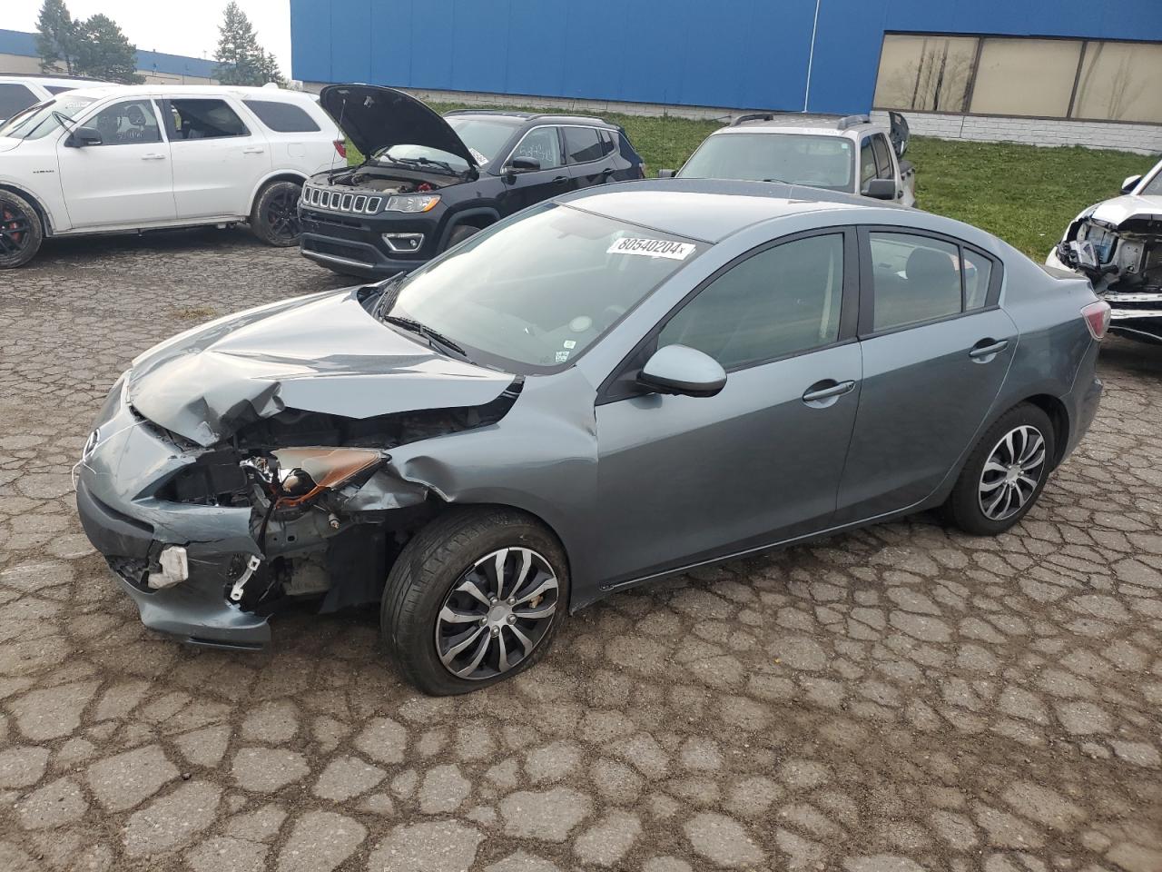 2013 Mazda 3 I VIN: JM1BL1TF1D1742879 Lot: 80540204