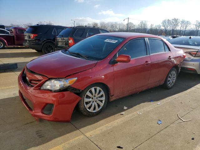  TOYOTA COROLLA 2013 Czerwony