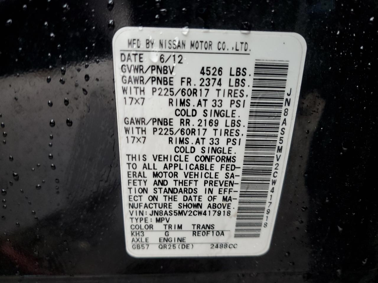 2012 Nissan Rogue - Image 14