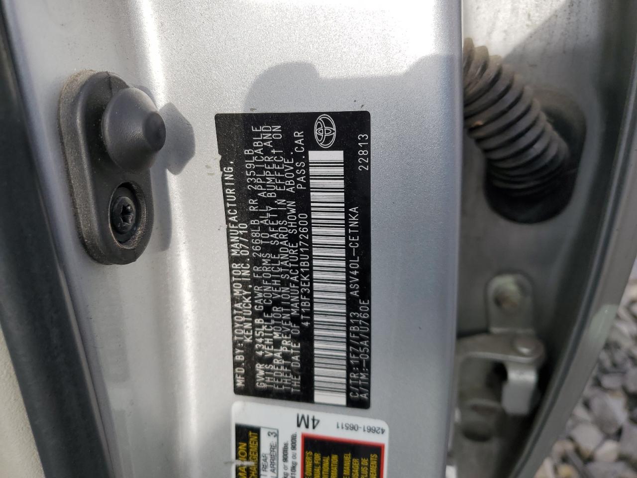 2011 Toyota Camry - Image 14