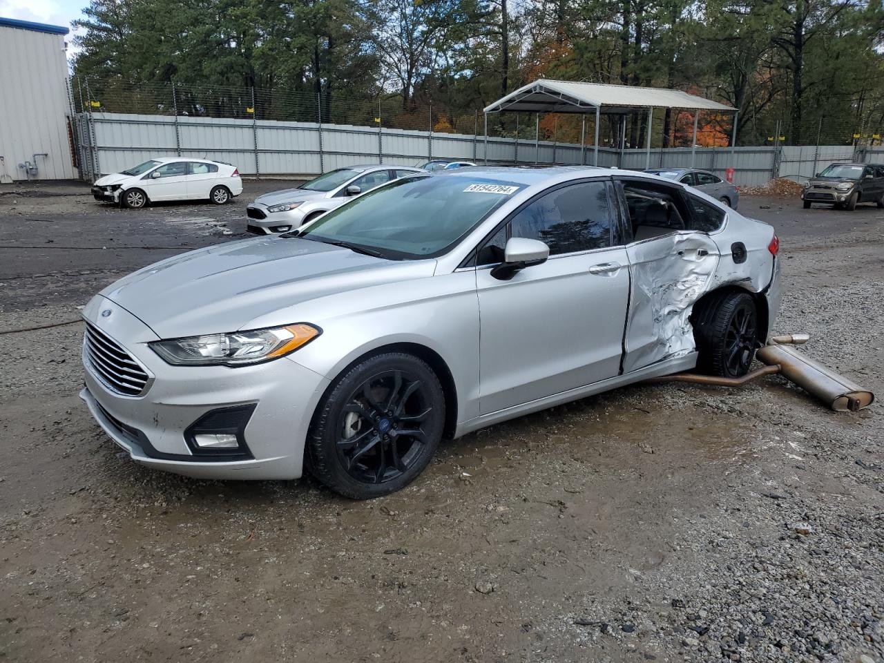 VIN 3FA6P0HD3KR192956 2019 FORD FUSION no.1