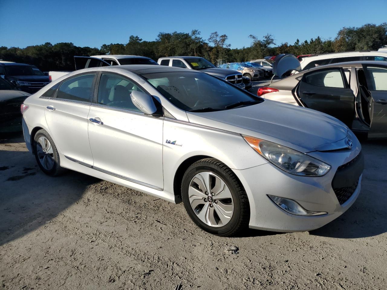 2015 Hyundai Sonata Hybrid VIN: KMHEC4A4XFA125365 Lot: 81820704