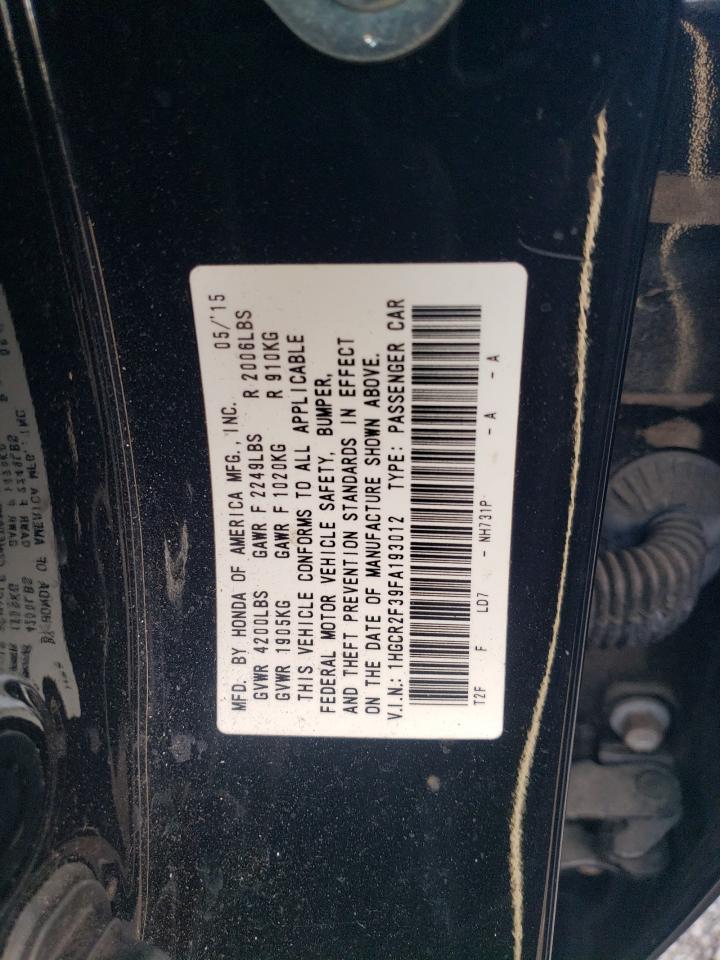 2015 Honda Accord - Image 12