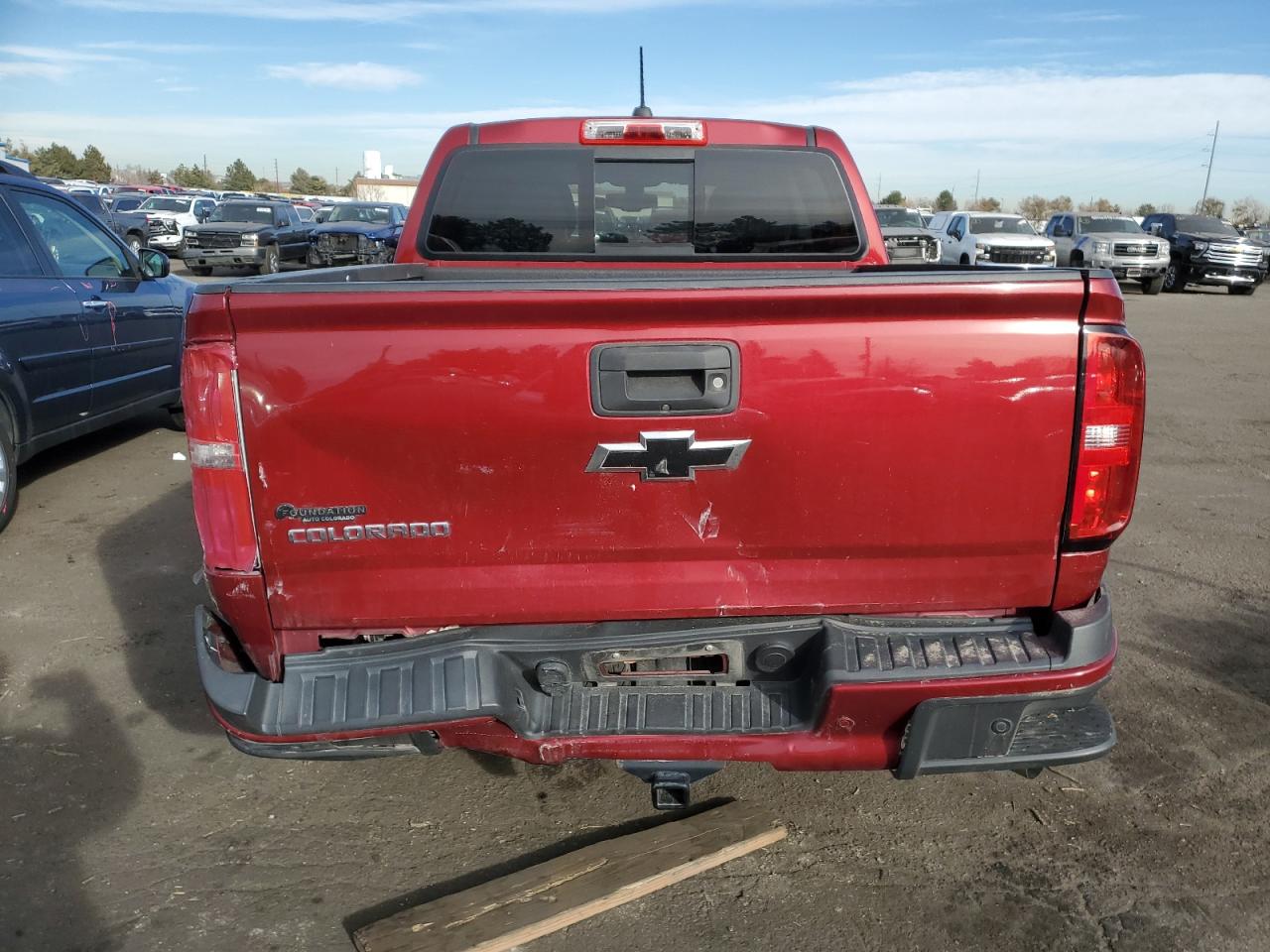 2019 Chevrolet Colorado Z71 VIN: 1GCPTDE18K1144293 Lot: 81839194