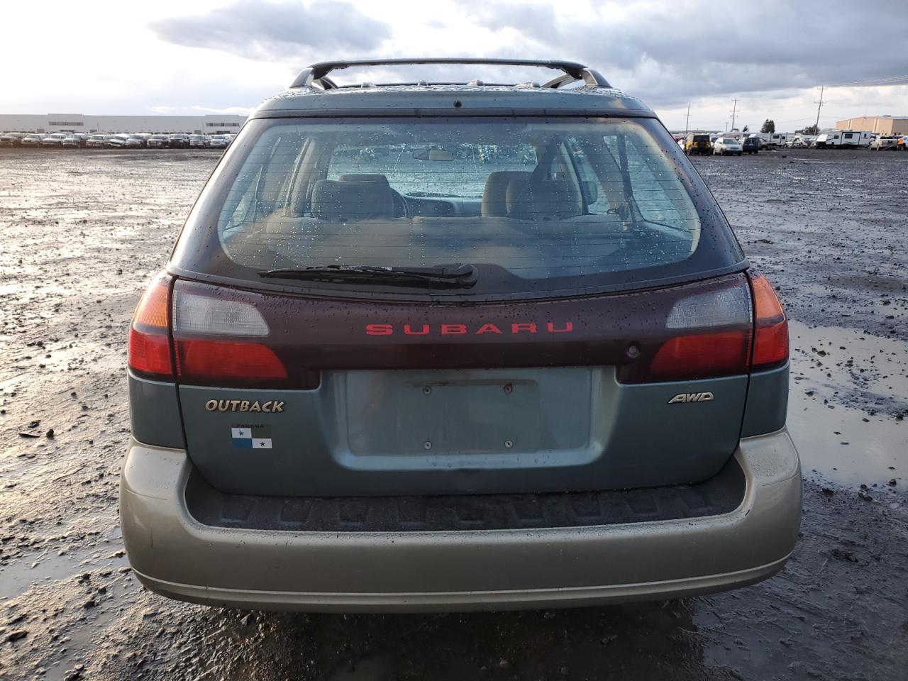 2000 Subaru Legacy Outback VIN: 4S3BH6656Y7656374 Lot: 81233674