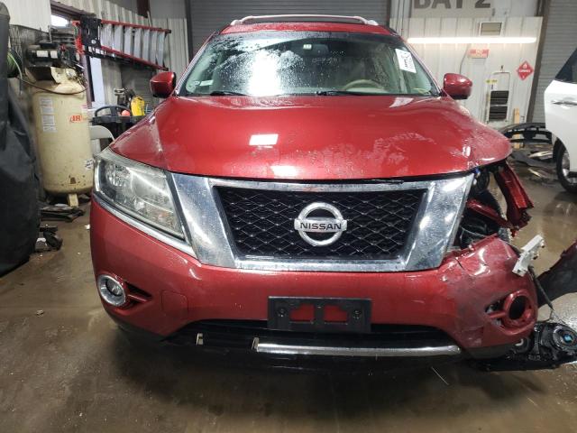  NISSAN PATHFINDER 2014 Червоний
