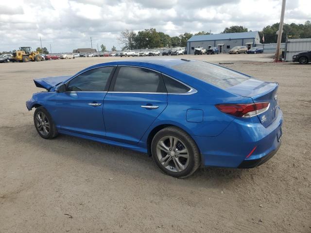  HYUNDAI SONATA 2018 Синий