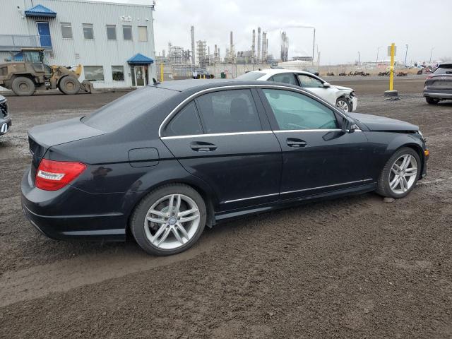  MERCEDES-BENZ C-CLASS 2013 Чорний