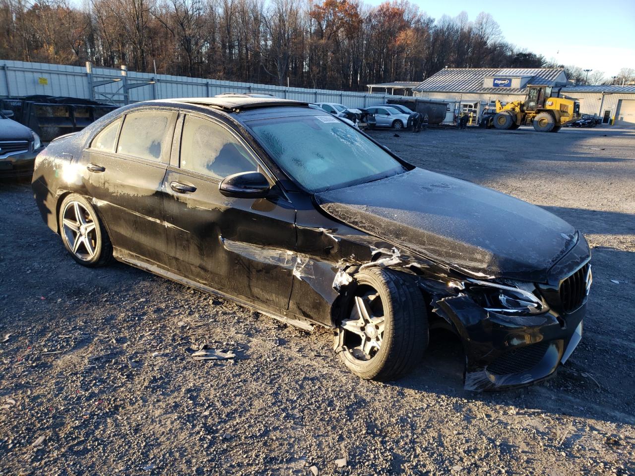 VIN 55SWF4KB7FU035934 2015 MERCEDES-BENZ C-CLASS no.4