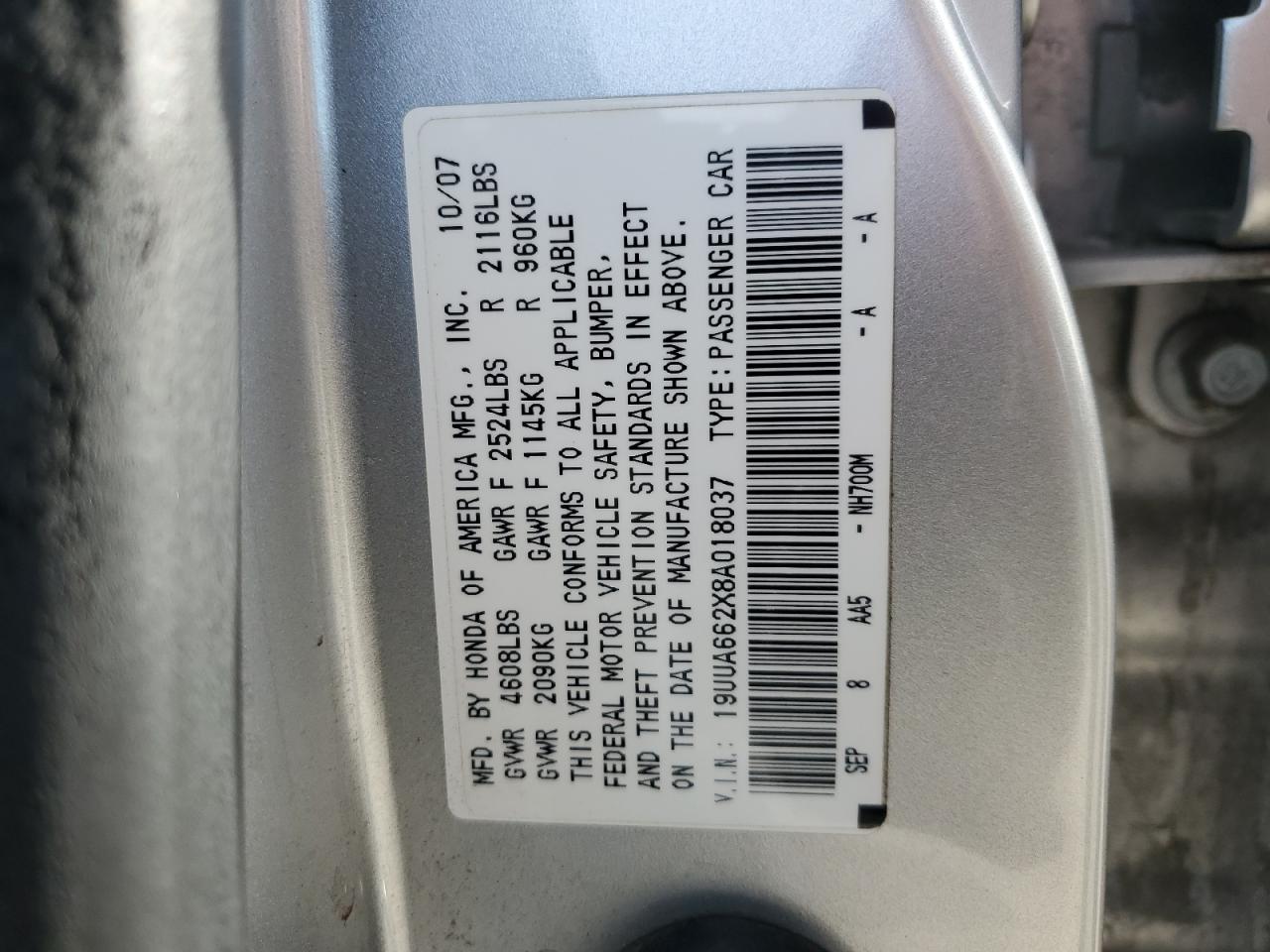 2008 Acura TL - Image 12