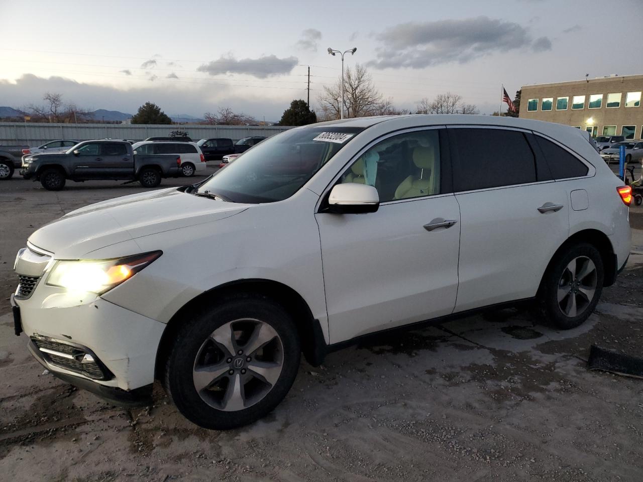 VIN 5FRYD4H22GB039350 2016 ACURA MDX no.1