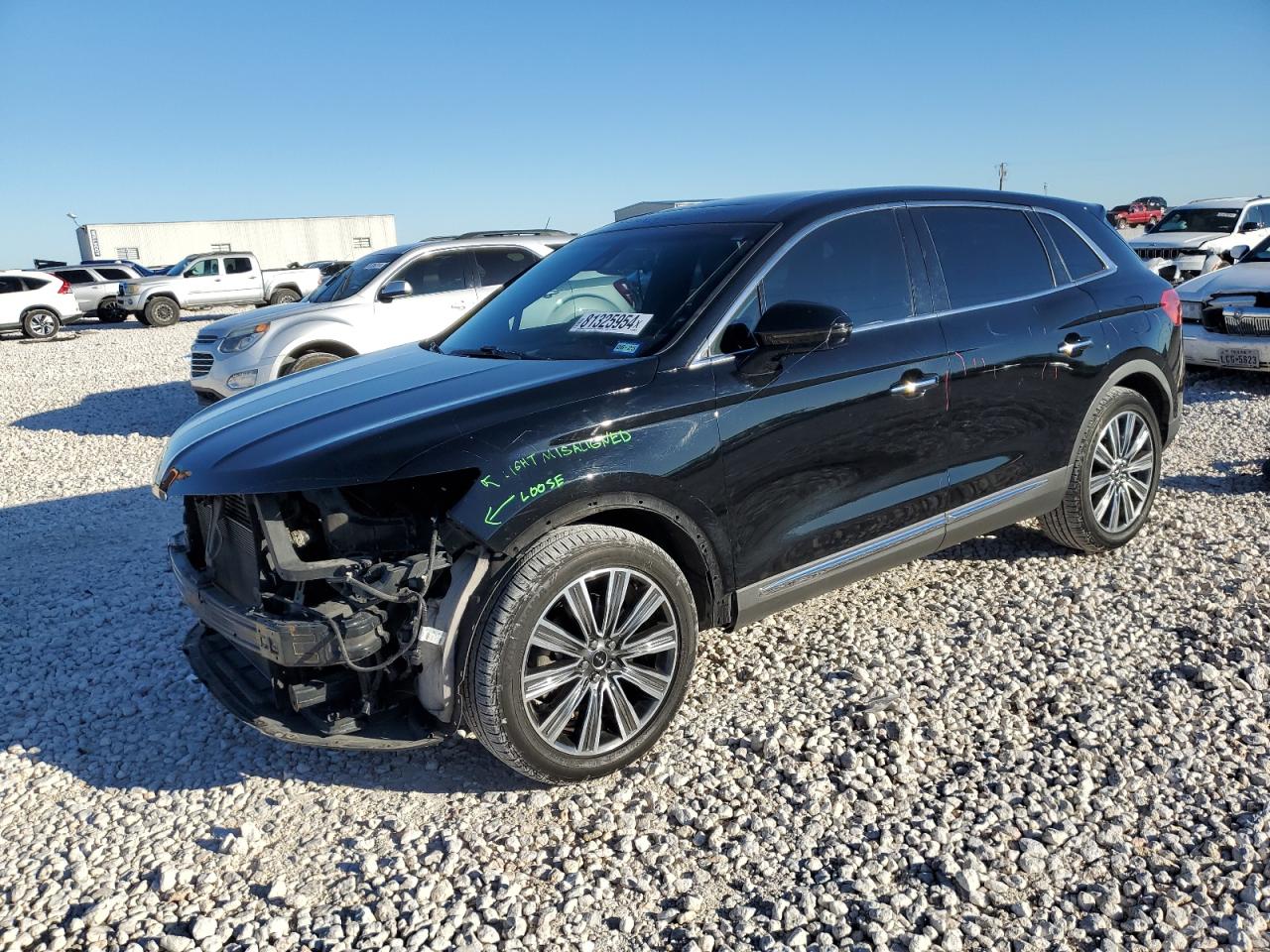 VIN 2LMPJ9JRXGBL61161 2016 LINCOLN MKX no.1