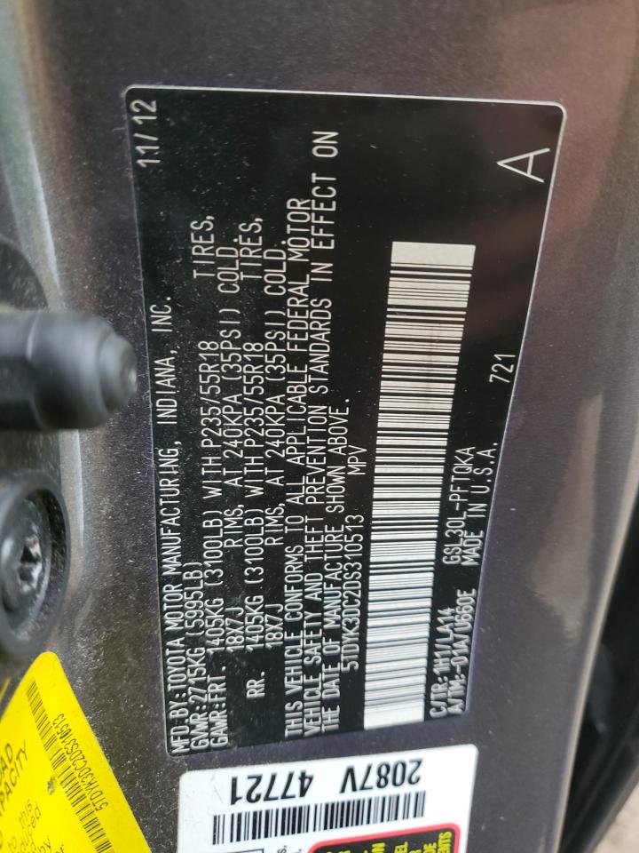 2013 Toyota Sienna - Image 16