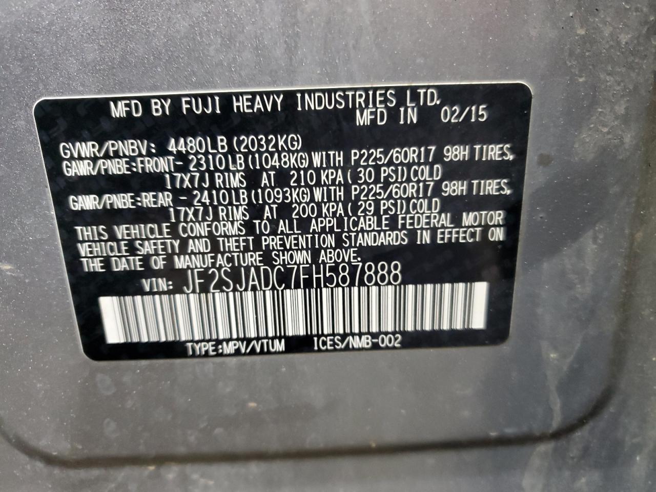 2015 Subaru Forester - Image 12