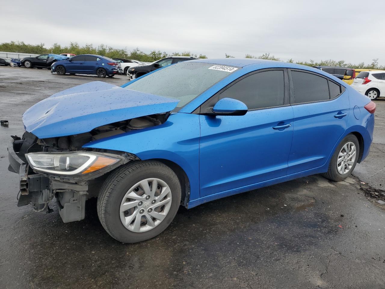 VIN KMHD74LF6HU400827 2017 HYUNDAI ELANTRA no.1