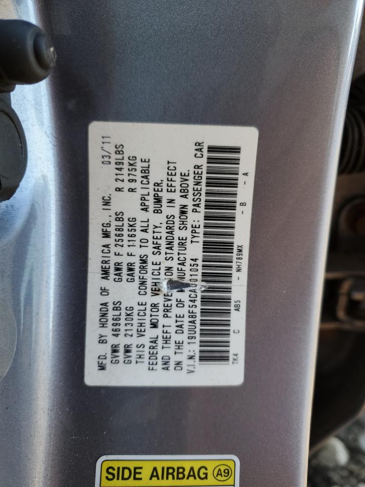 2012 Acura Tl VIN: 19UUA8F54CA001054 Lot: 80413564