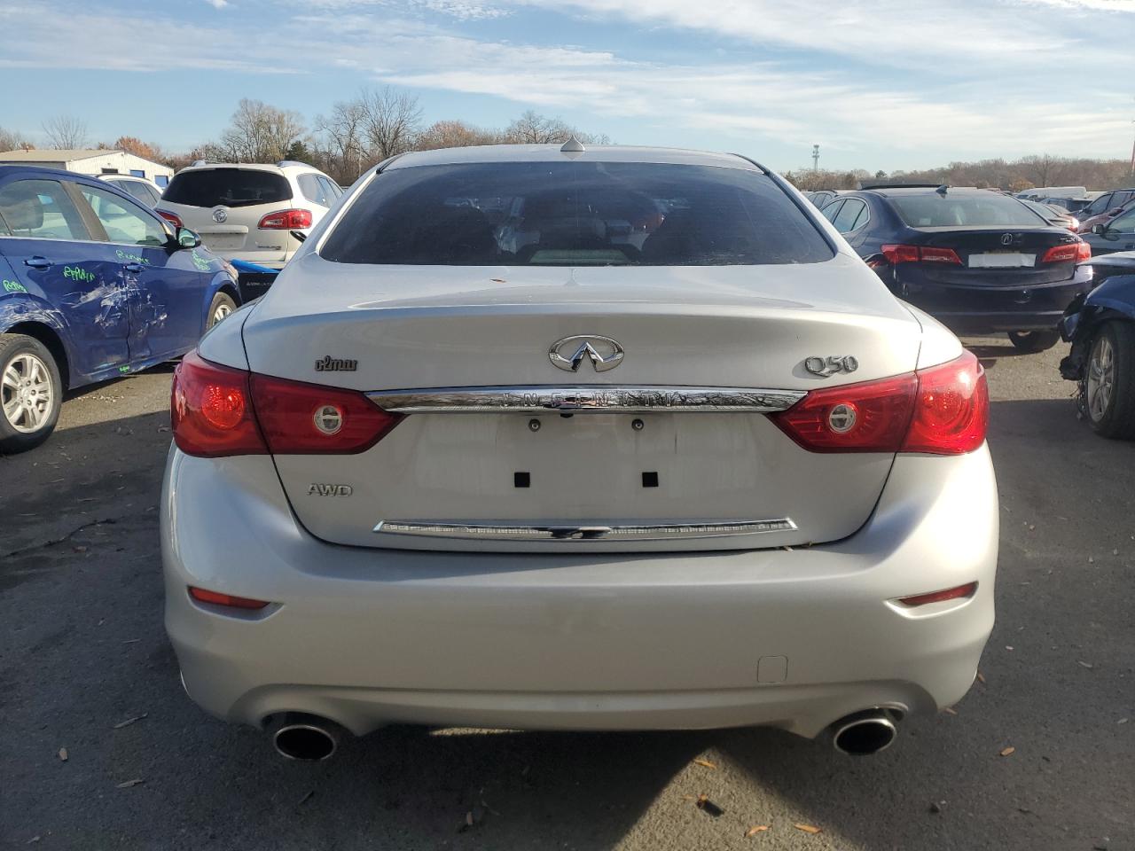 2014 Infiniti Q50 Base VIN: JN1BV7AR6EM696608 Lot: 81183904