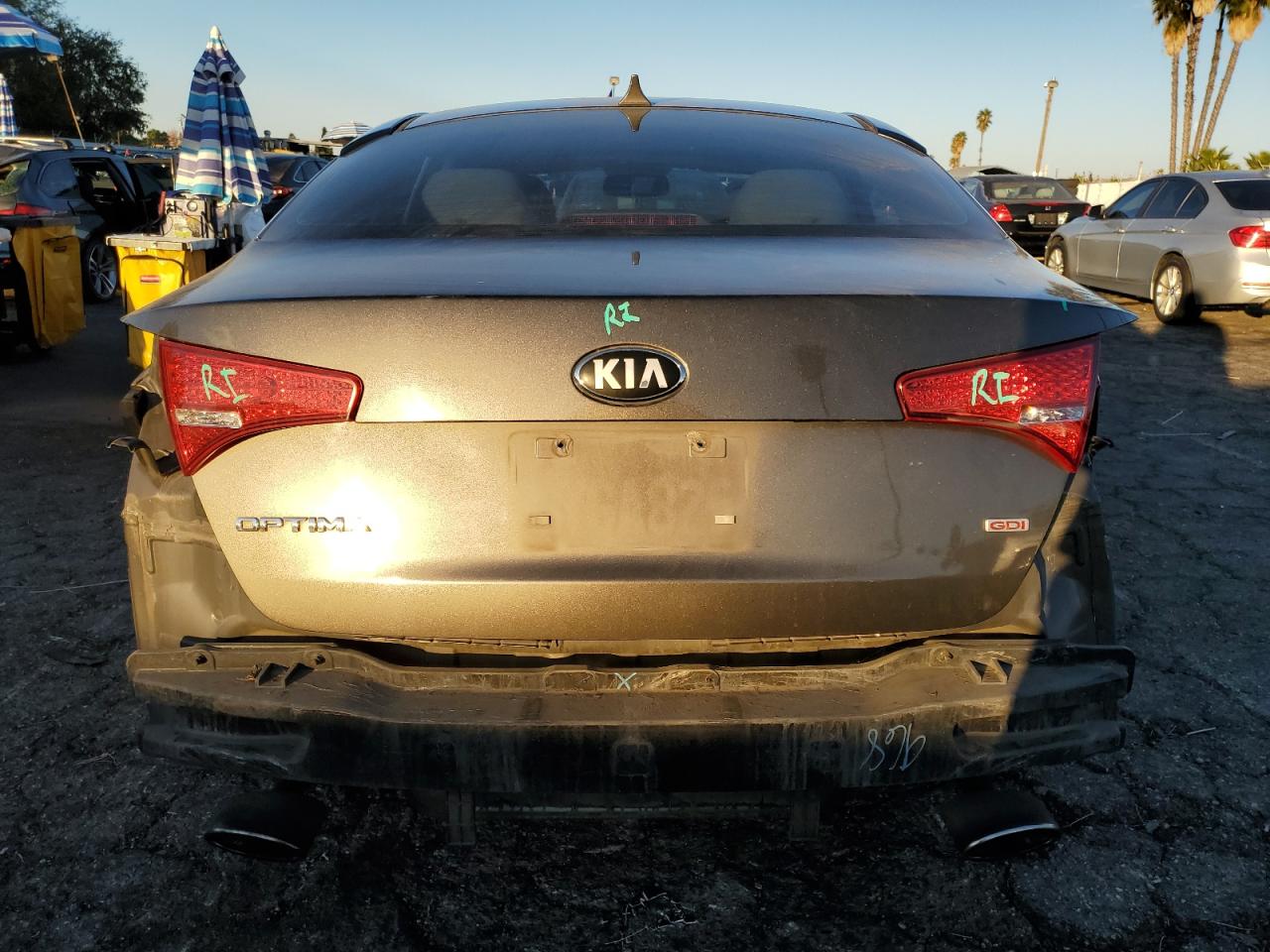 2013 Kia Optima Lx VIN: 5XXGM4A77DG124888 Lot: 80992354