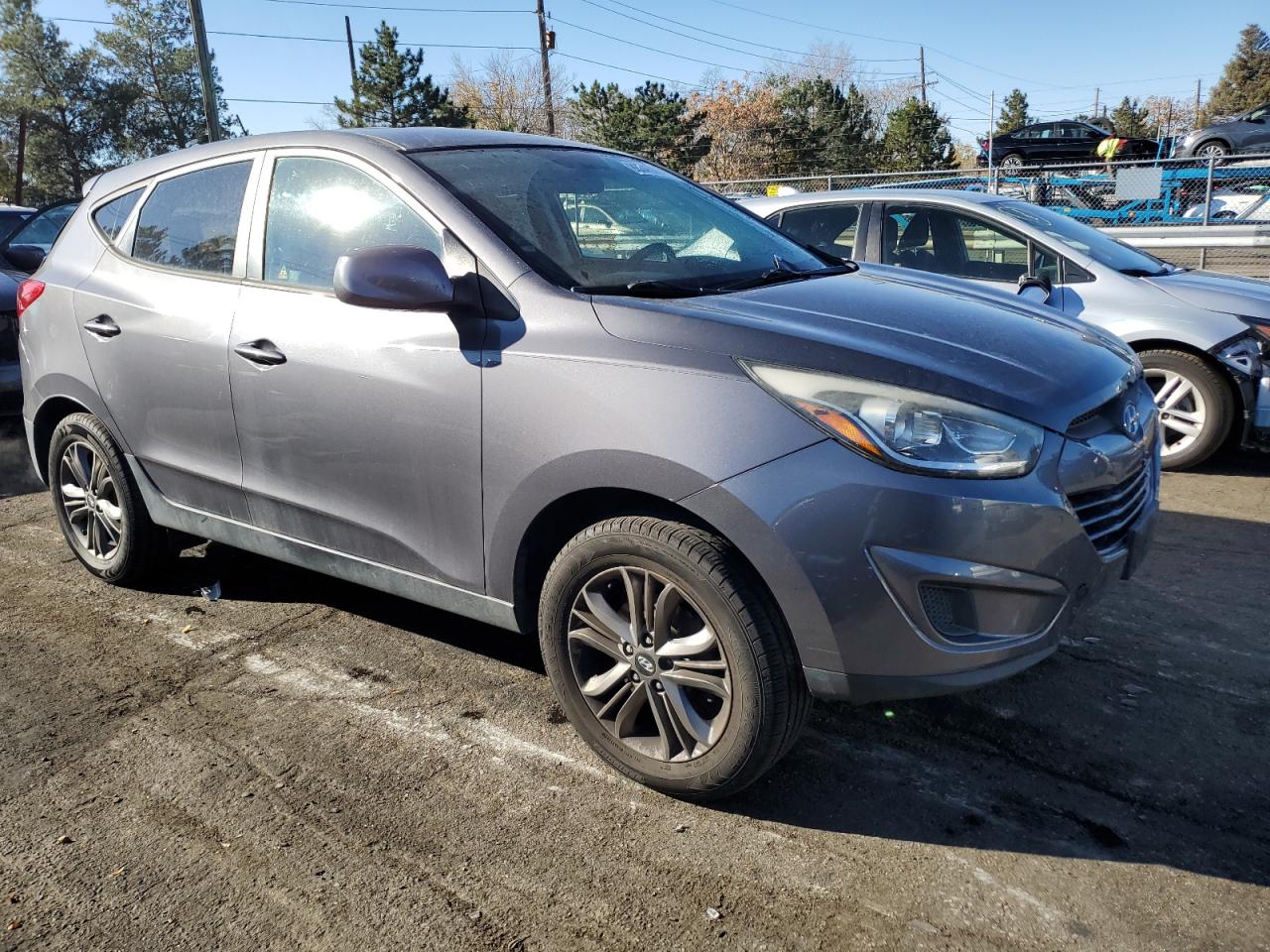 VIN KM8JTCAF3EU825901 2014 HYUNDAI TUCSON no.4