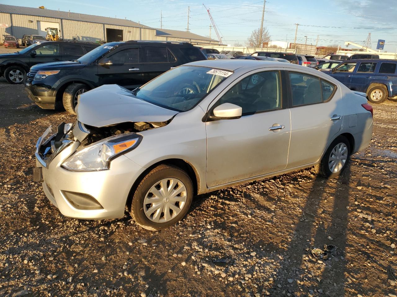 VIN 3N1CN7AP5KL837712 2019 NISSAN VERSA no.1